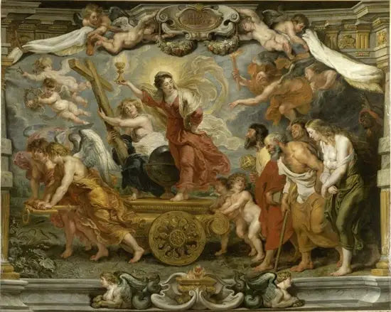 Eucharistiets sejr - Peter Paul Rubens