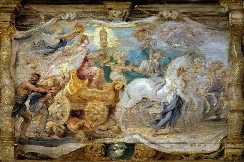 Eucharistiets sejr over uvidenhed og blindhed - Peter Paul Rubens