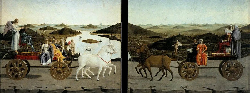 Sejrscenen for kyskhed - Piero della Francesca