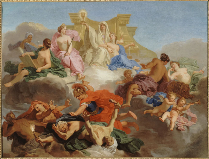 Sejrsgudinden for Retfærdighed - Jean-Baptiste Jouvenet