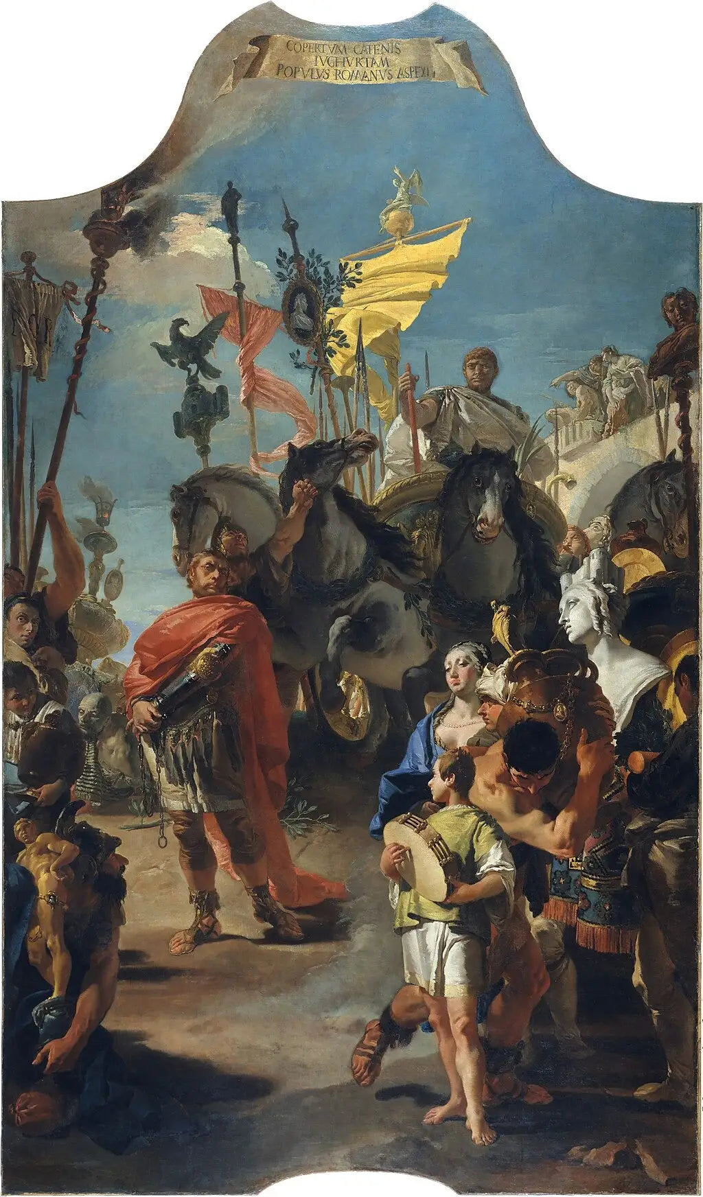 Le Triomphe de Marius - Giovanni Battista Tiepolo - Alpha Reproduction