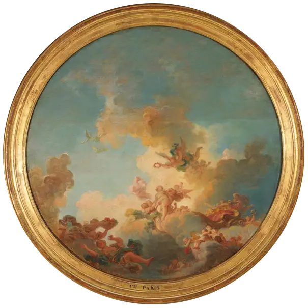 Vénus' Triumf - Jean-Honoré Fragonard
