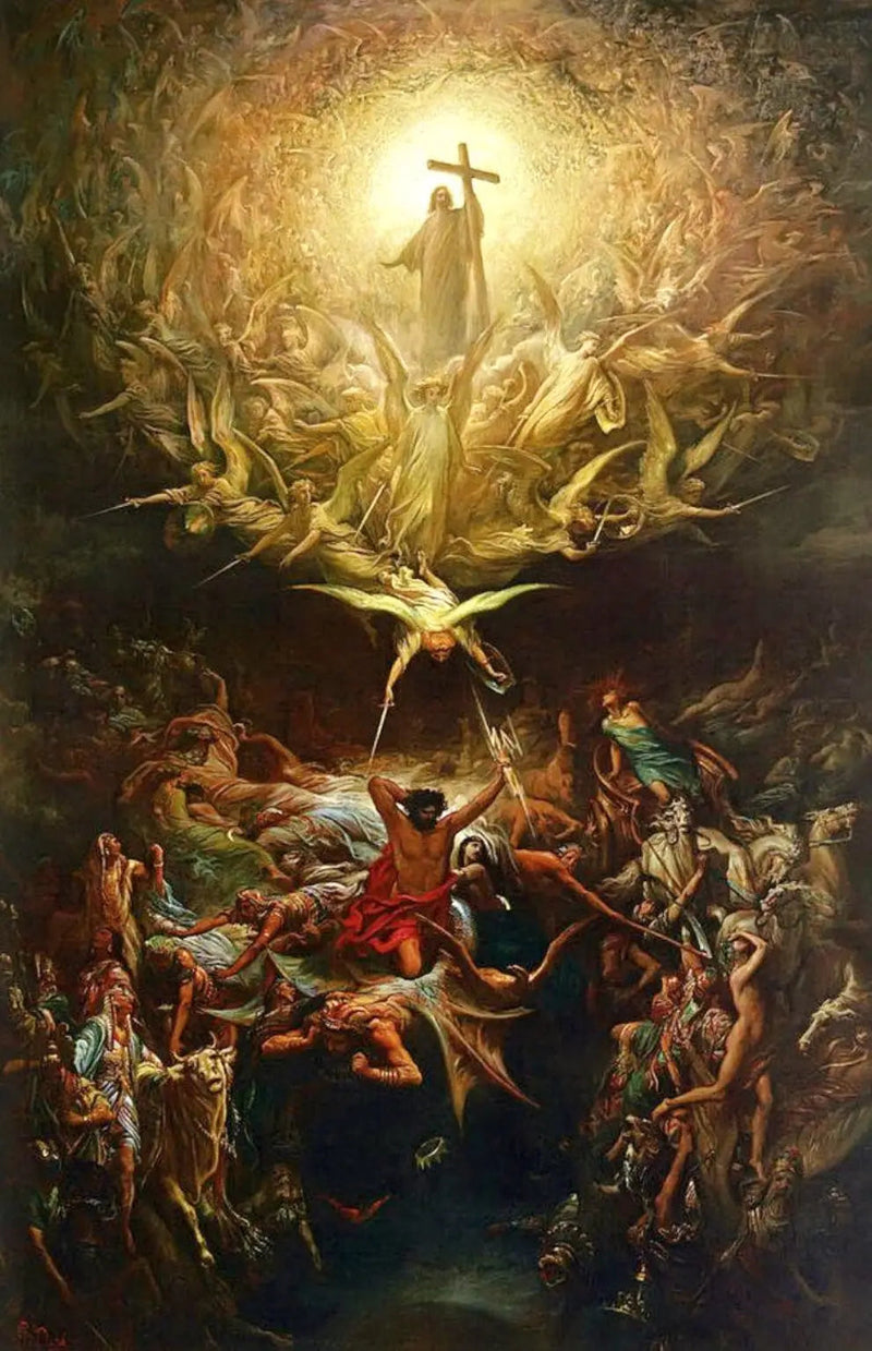 Kristendommens sejr over paganismen - Gustave Doré
