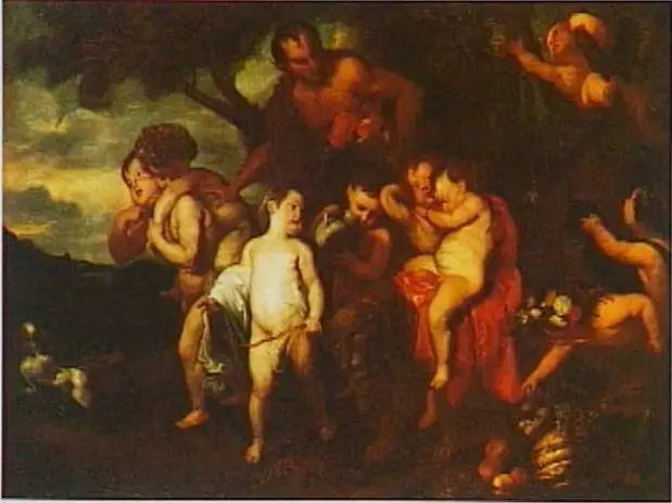 Sejrgangen for den unge Bacchus - Antoine van Dyck