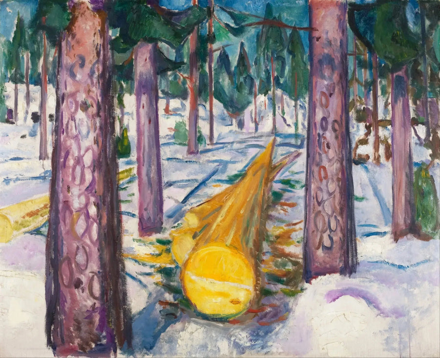 Den gule stamme - Edvard Munch