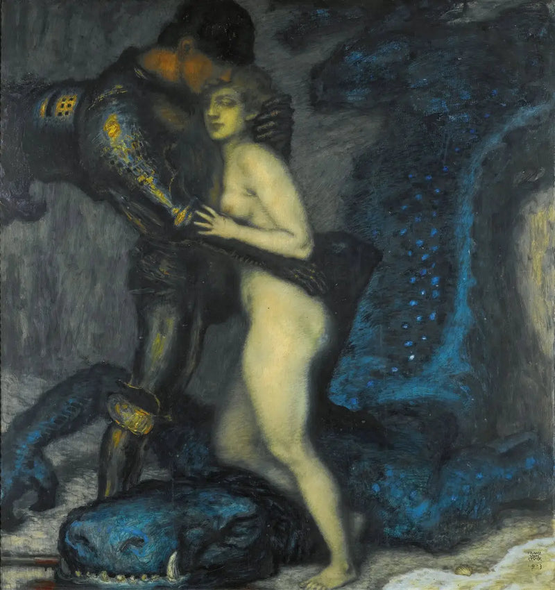 Dragemorderen - Franz Von Stuck