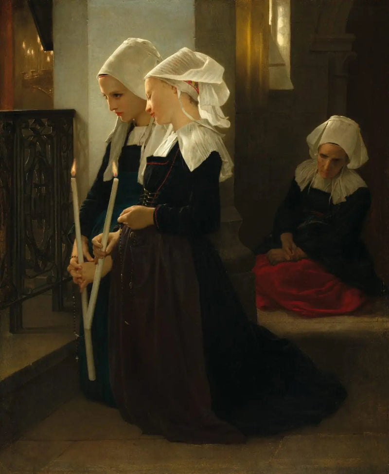 Sainte-Anne's Bøn - Bouguereau