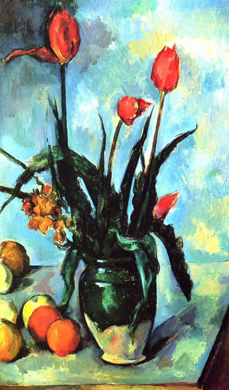 Tulipanvase - Paul Cézanne