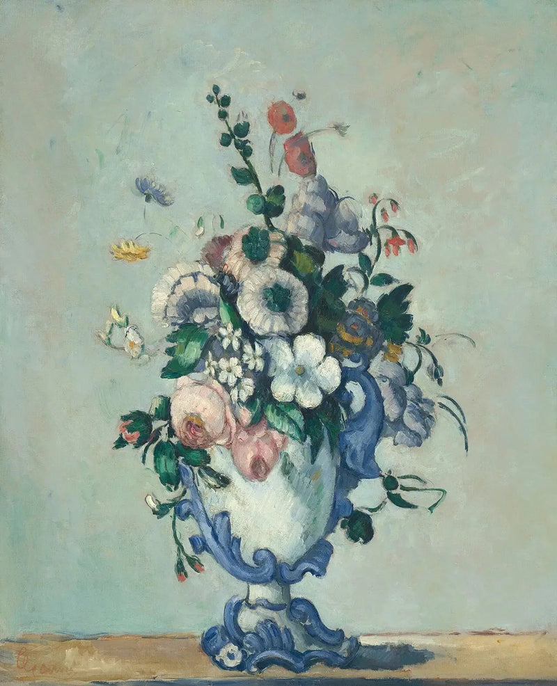 Vasen Rococo - Paul Cézanne