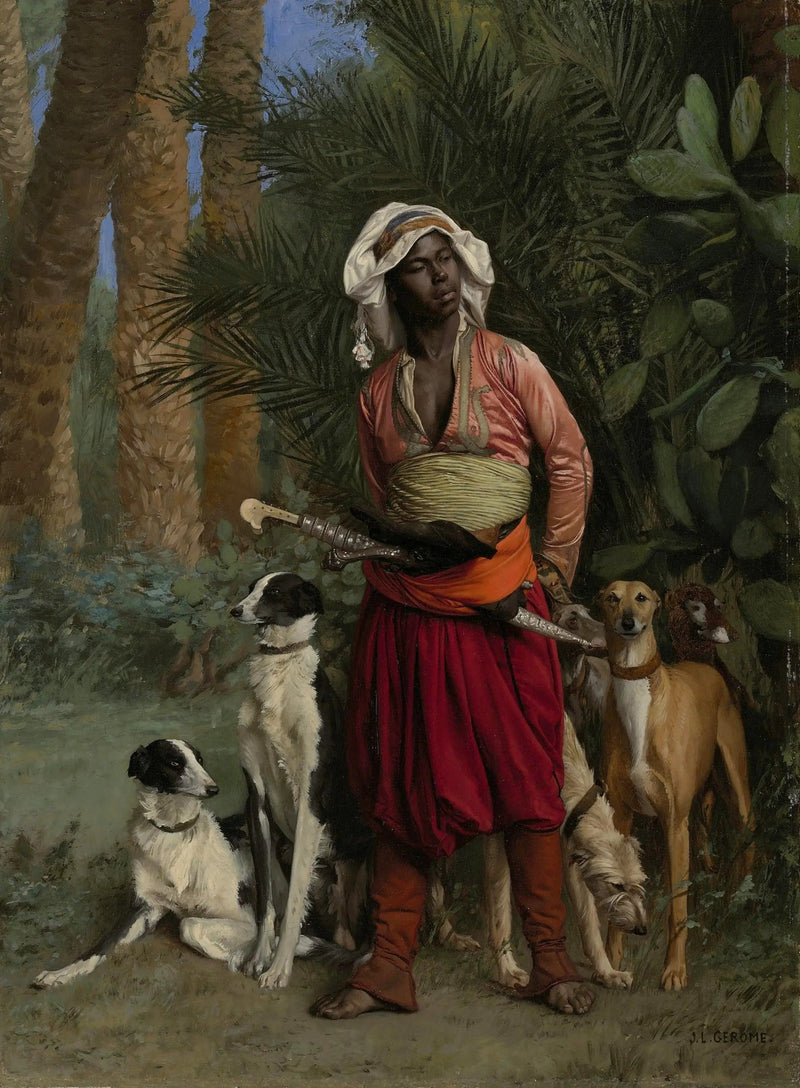 Den sorte jæger - Jean-Léon Gérôme