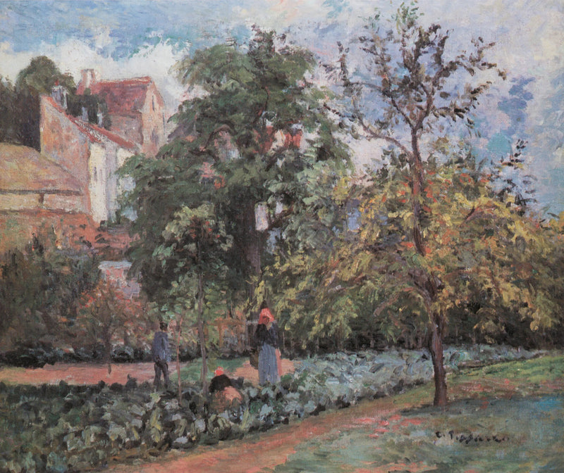 Frugthaven i Maubuisson, Pontoise - Camille Pissarro