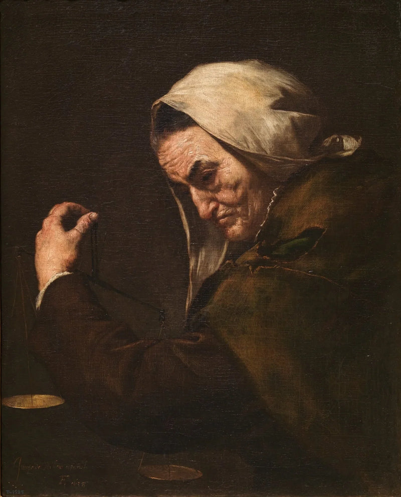 Den gamle pengeudlåner - Jusepe de Ribera