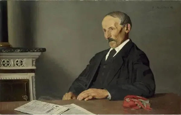 Den gamle portner - Félix Vallotton