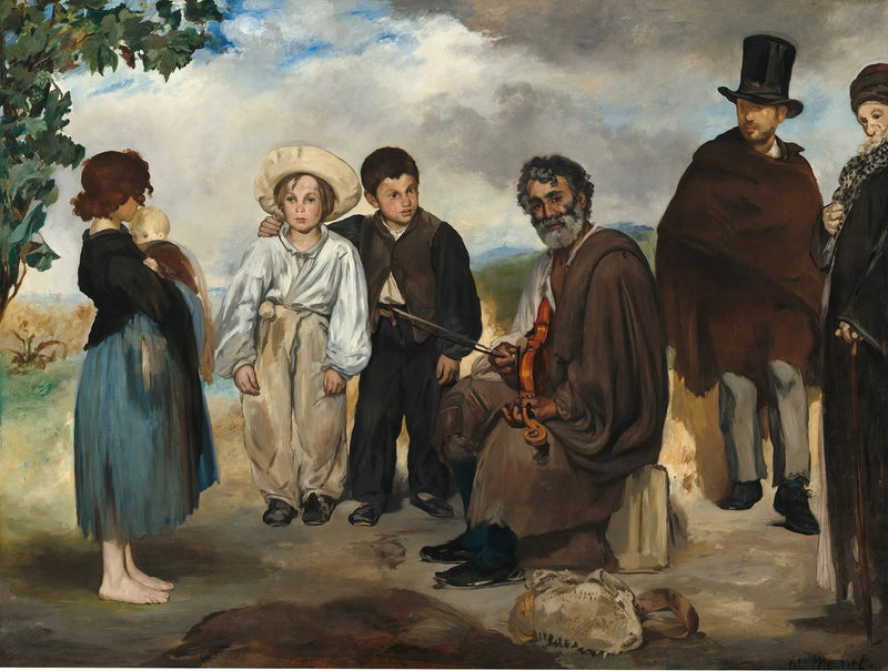 Den Gamle Musiker - Édouard Manet