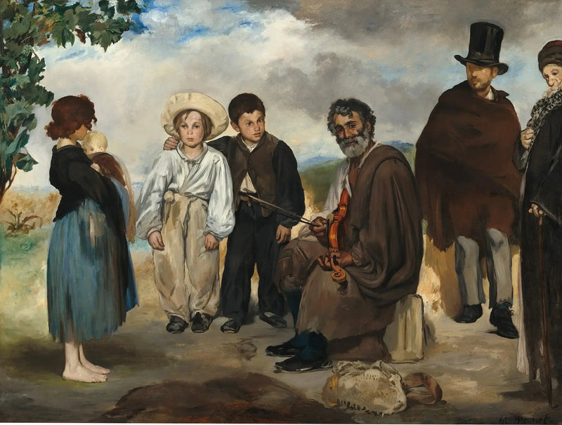 Den Gamle Musiker - Édouard Manet