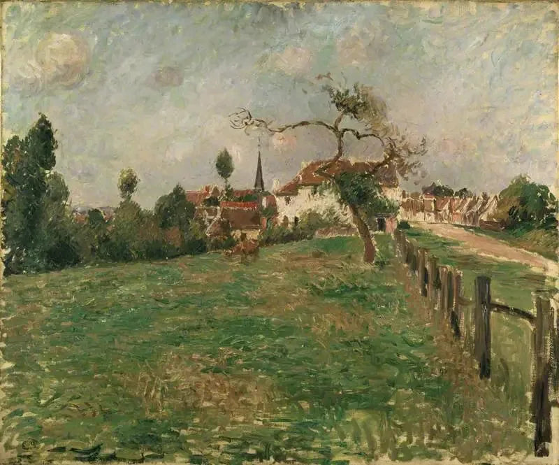 Eragny Landsby - Camille Pissarro