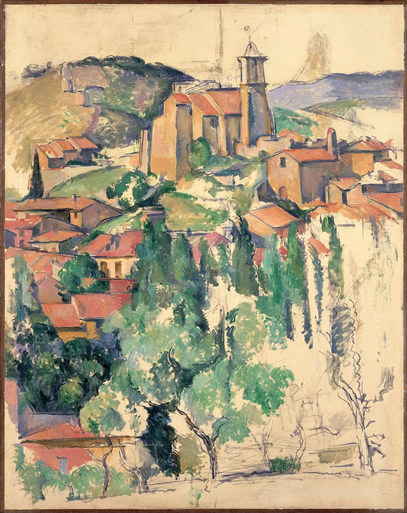 Landsbyen Gardanne - Paul Cézanne