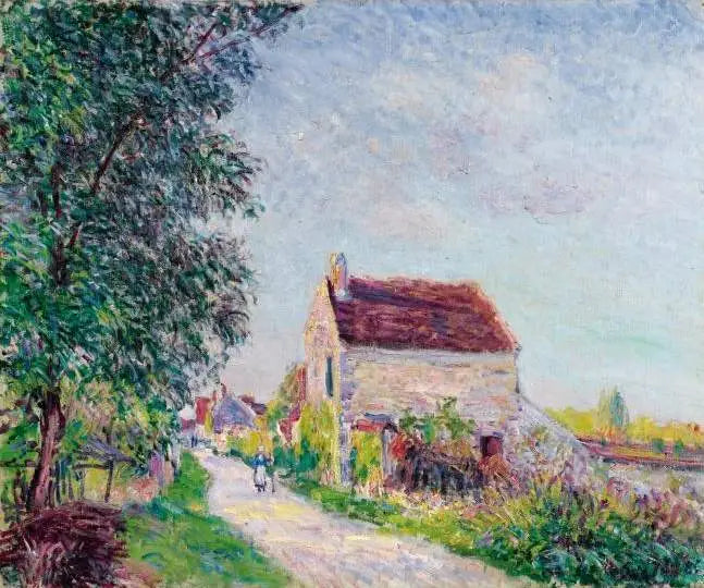 Sablons landsbyen - Alfred Sisley