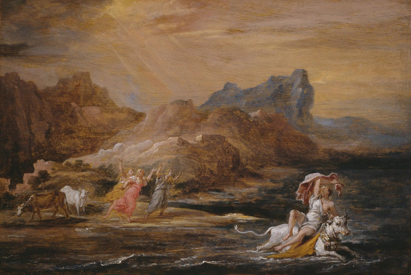 Europas voldtægt - David Teniers den Yngre