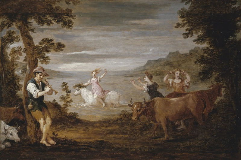 Le Viol d'Europe - David Teniers den Yngre