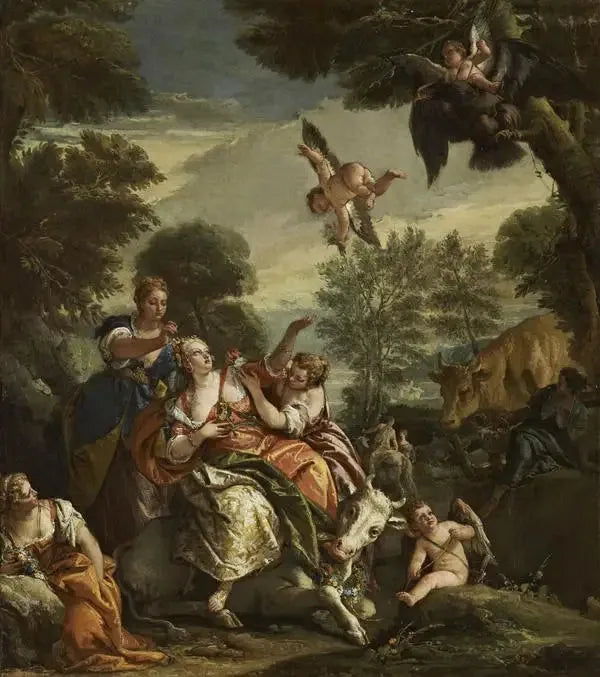 Le Viol d'Europe - Giovanni Battista Tiepolo