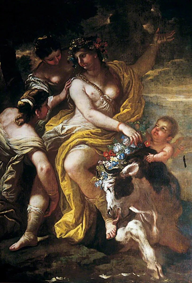 Europas voldtægt - Luca Giordano