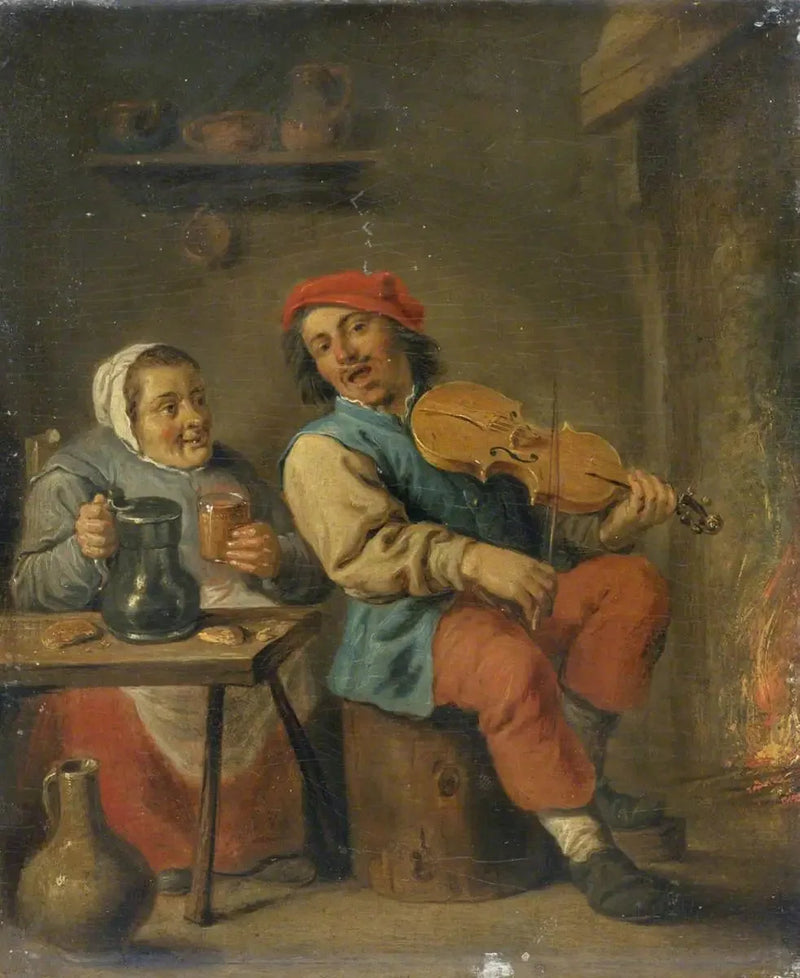 Violinisten - David Teniers den Yngre