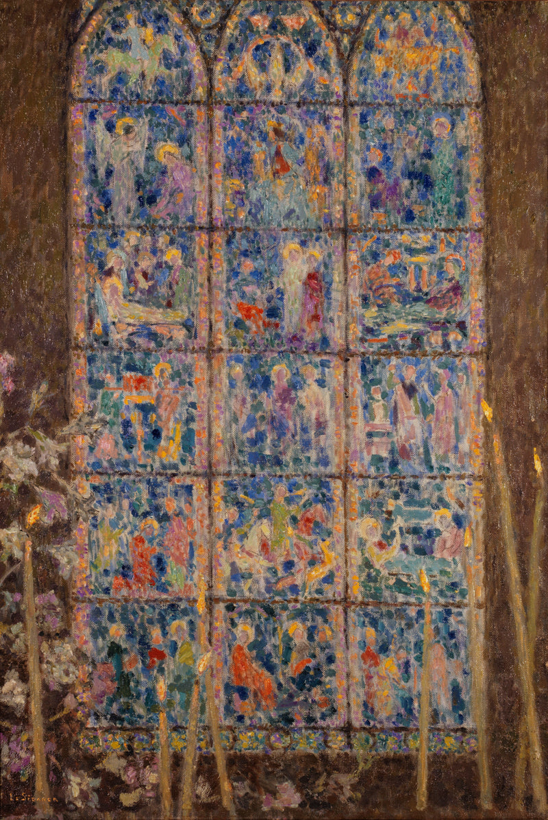 Glasmosaik, Chartres - Henri Le Sidaner