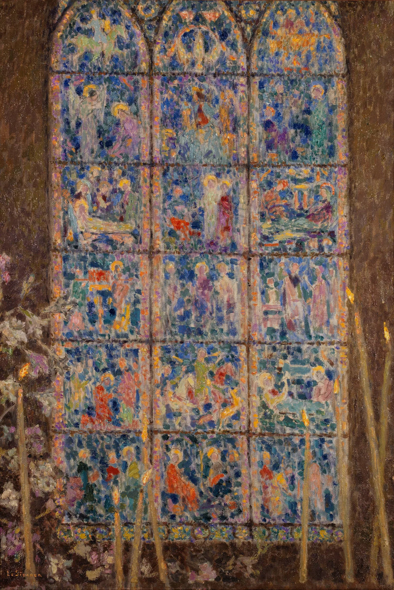 Glasmosaik, Chartres - Henri Le Sidaner