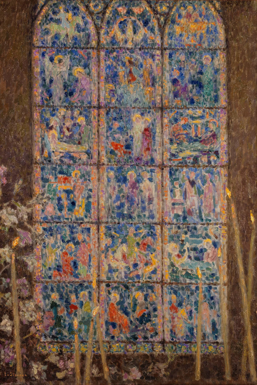 Glasmosaik, Chartres - Henri Le Sidaner