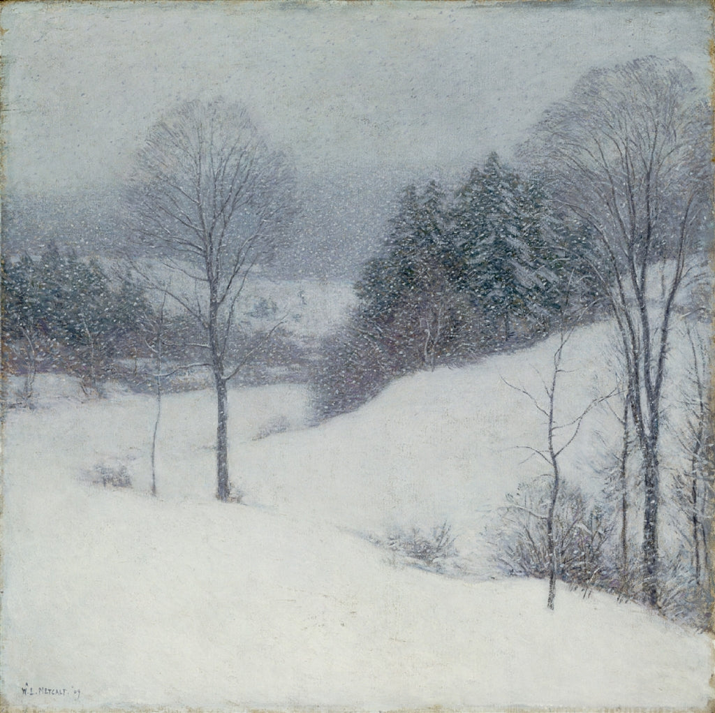 Le voile blanc - Willard Metcalf - Alpha Reproduction