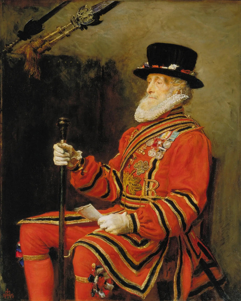 Den Garde Yeoman - John Everett Millais