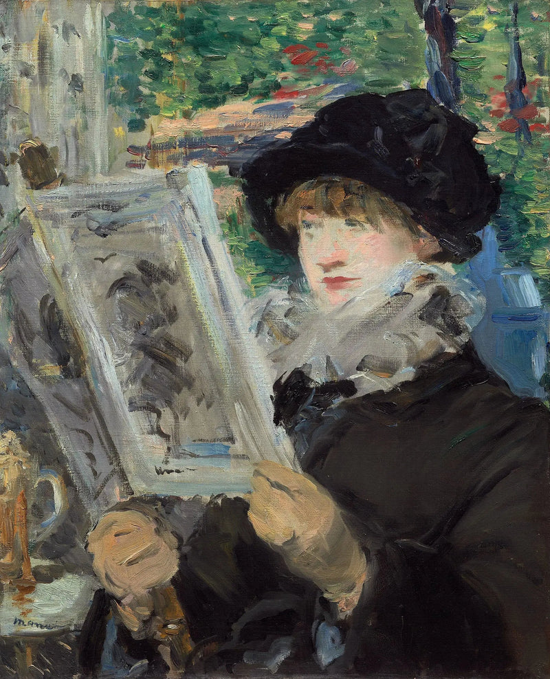 Læsning af illustreret - Édouard Manet