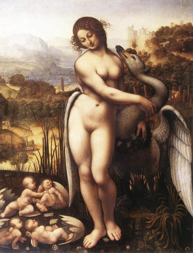 Leda og Svanen - Leonardo da Vinci