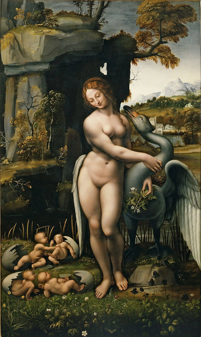 Leda og Svanen - Leonardo da Vinci