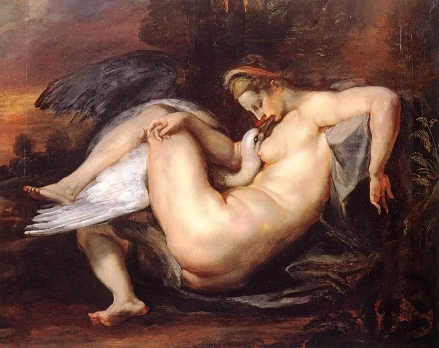 Léda og Svanen - Peter Paul Rubens