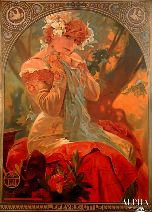 Lefevre pratique - Mucha - Reproductions de tableaux et peintures haut de gamme