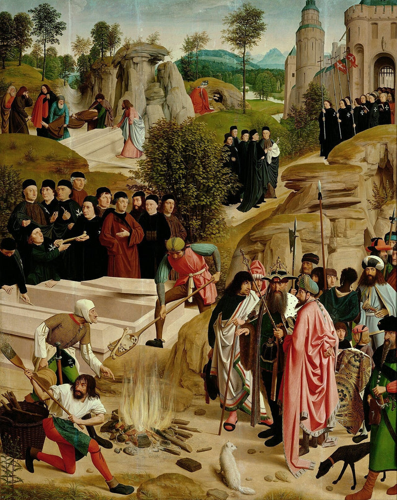 Relikvie-legend af Sankt Johannes Døberen - Geertgen tot Sint Jans