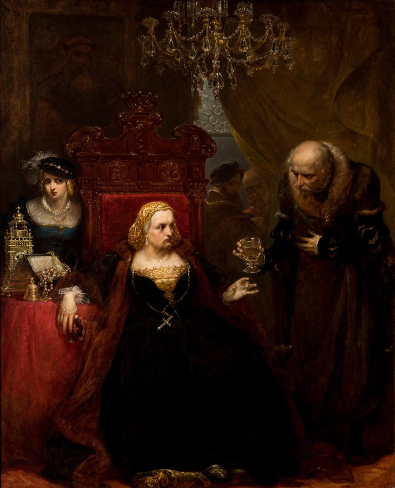 Dronning Bona's forgiftning - Jan Matejko