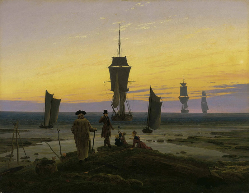 Livets Aldre - Caspar David Friedrich