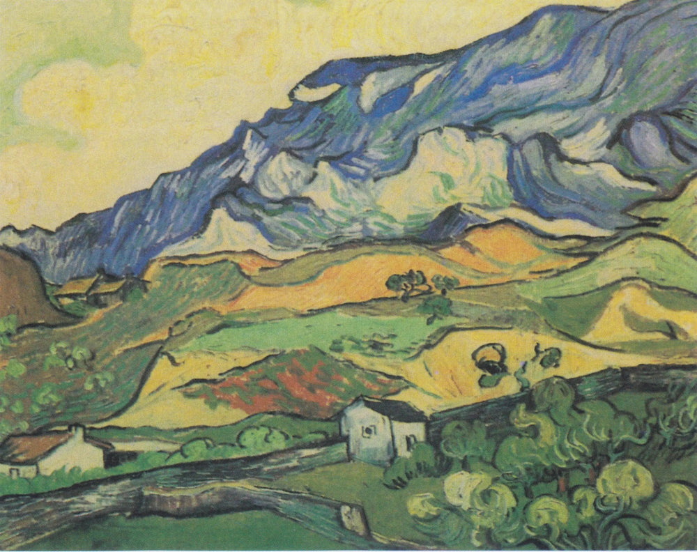Les Alpilles - Vincent van Gogh image 1 reproduction réalisée par Alpha Reproduction