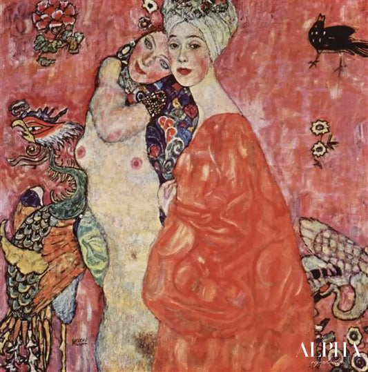 Les Amies - Gustav Klimt - Reproductions de tableaux et peintures haut de gamme