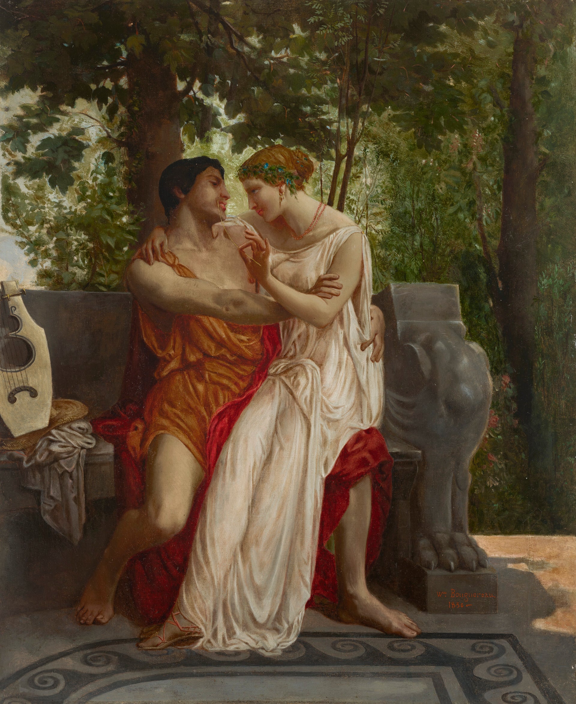 Les Amoureux de William-Adolphe Bouguereau