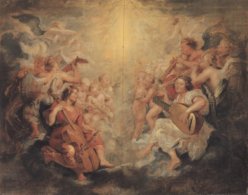 Musikens engle - Peter Paul Rubens