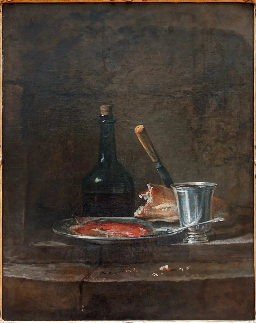Morgenmadens forberedelser - Jean Siméon Chardin