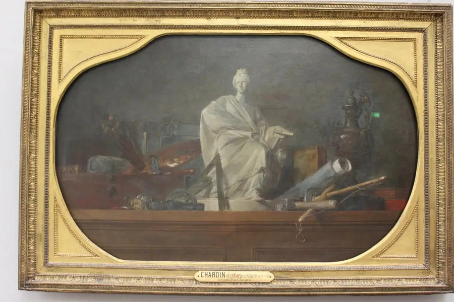 Kunstens attributter - Jean Siméon Chardin