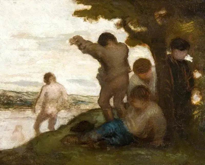 Baderne - Honoré Daumier