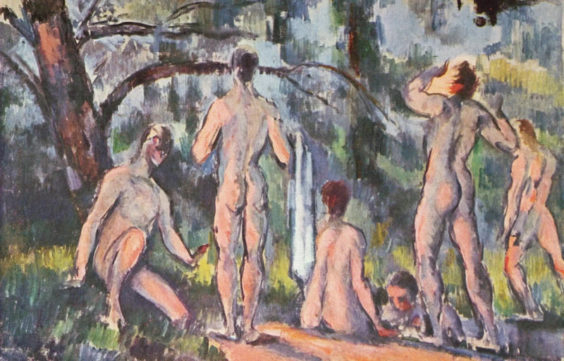 Badende - Paul Cézanne