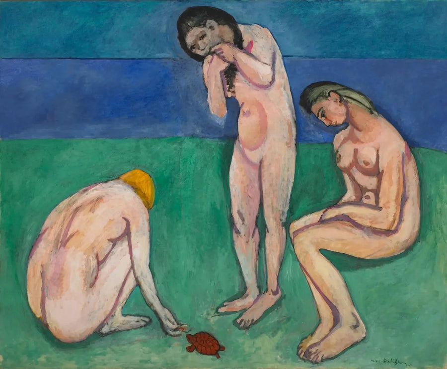 Badende med skildpadde - Henri Matisse