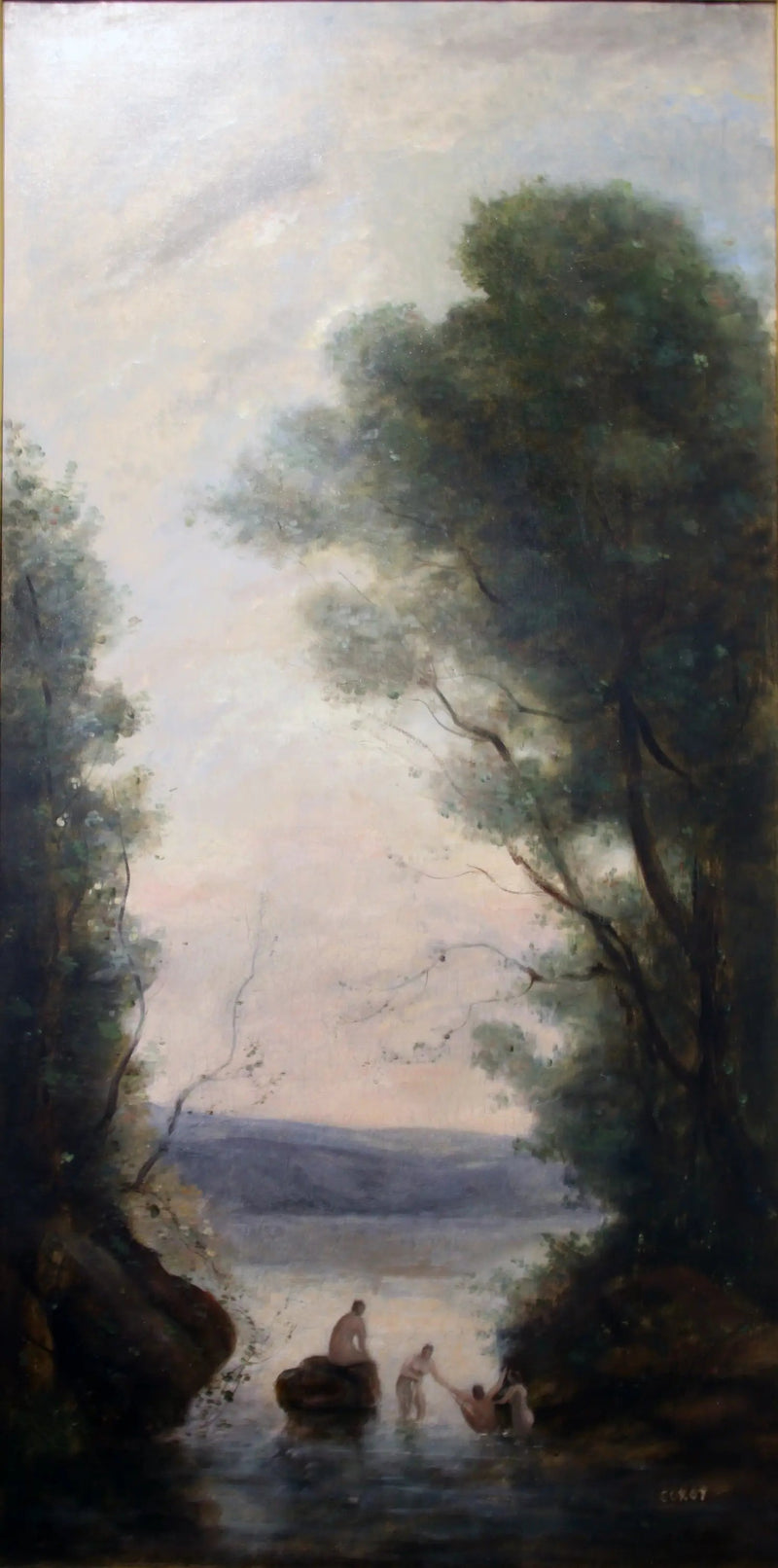Baderinder - Jean-Baptiste Camille Corot